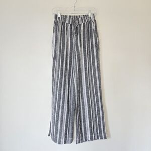 NWOT Briggs Linen Wide Leg Pants Small